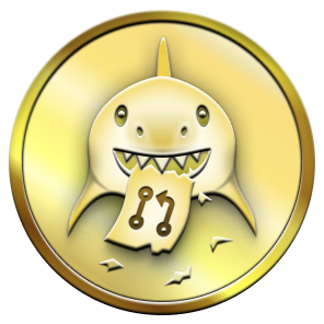 Pull Shark GitHub achievement badge